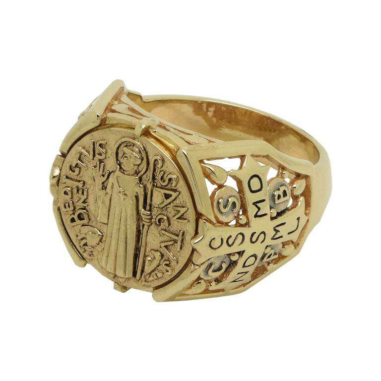 14K Gold Handmade Christian/Roman Catholic 