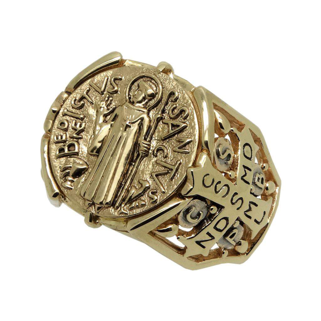 14k Gold Handmade Christian Roman Catholic 