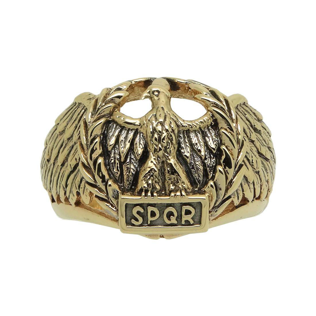 Custom Roman Numeral Ring – Baby Gold