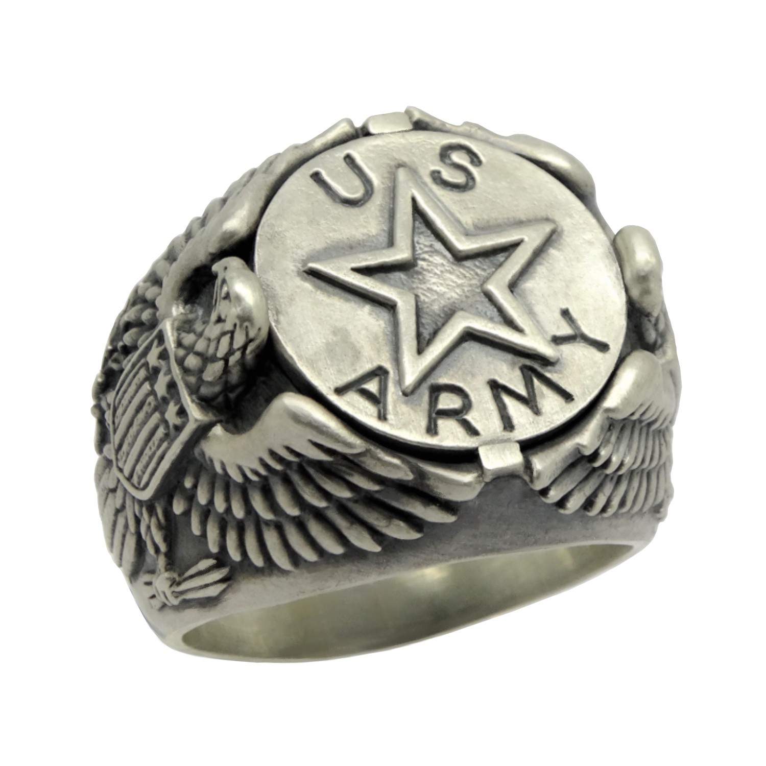 Carroll Collection of U.S. Eagle Rings - Handcrafted Military Rings