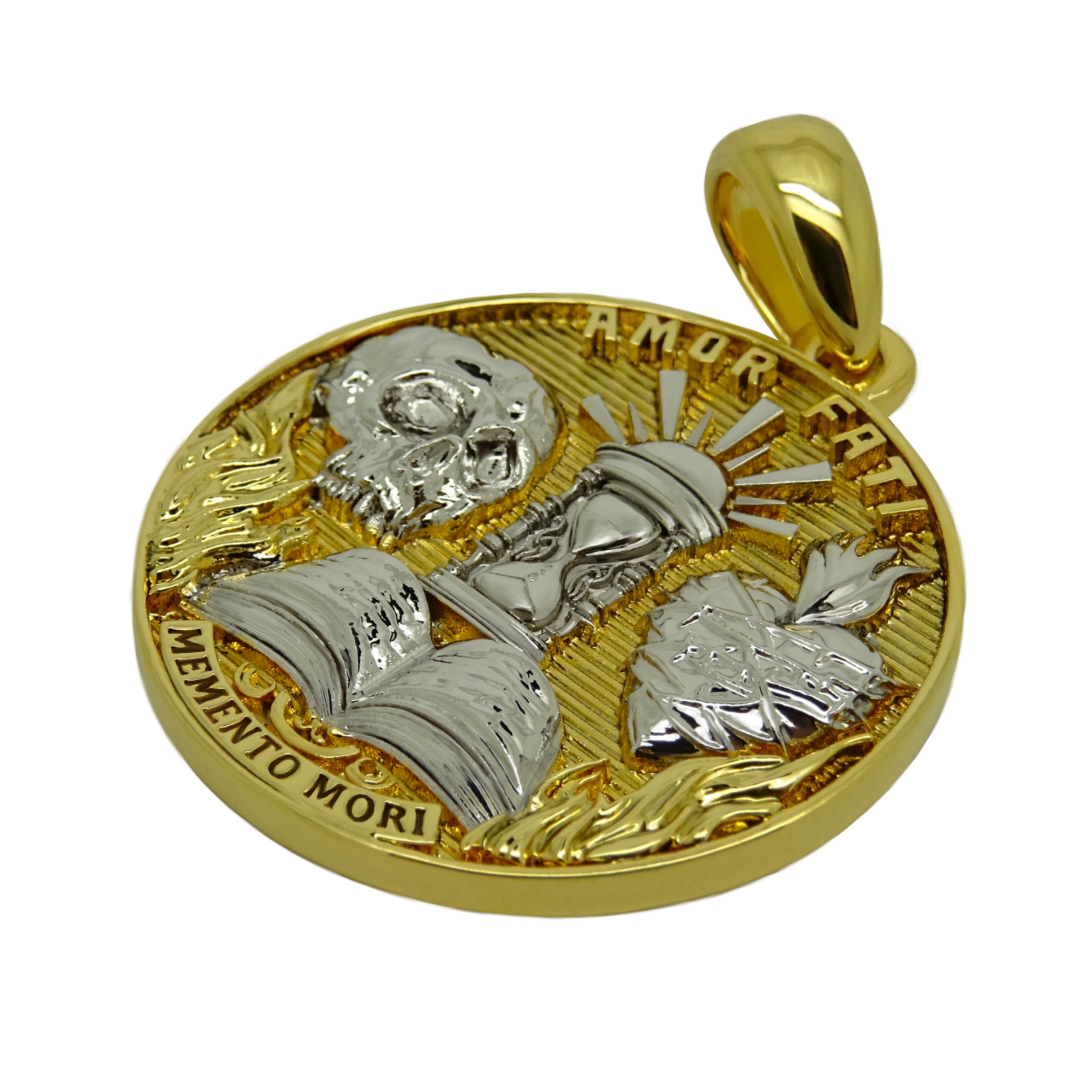 memento-mori-pendant-skull-amor-fati-gold-chain-acred-heart-12